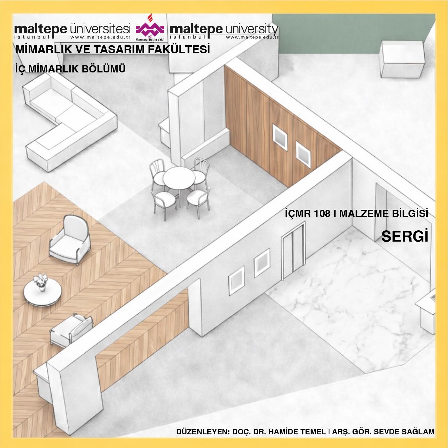 Exhibition: İÇMR 108 Materials Science Course Student Works